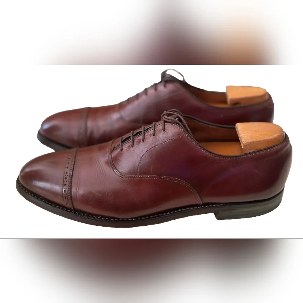 Alden Brown Leather Oxfords